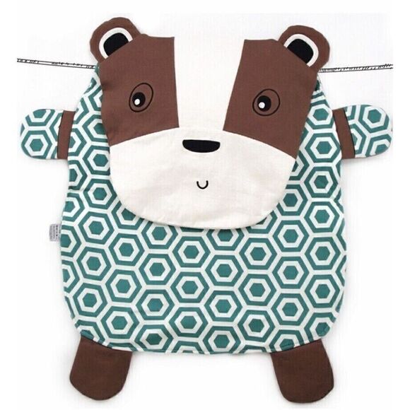 Oribel Peripop - Beary Pillow Hand Muffs Blanket/ Cushion/Play Mat - Picture 1 of 9